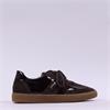 Paul Green Gumsole T Toe Trainer - Brown Patent